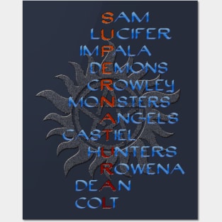 SUPERNATURAL Posters and Art